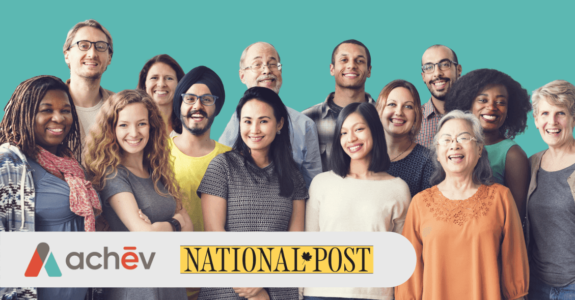 Achev featured on national post