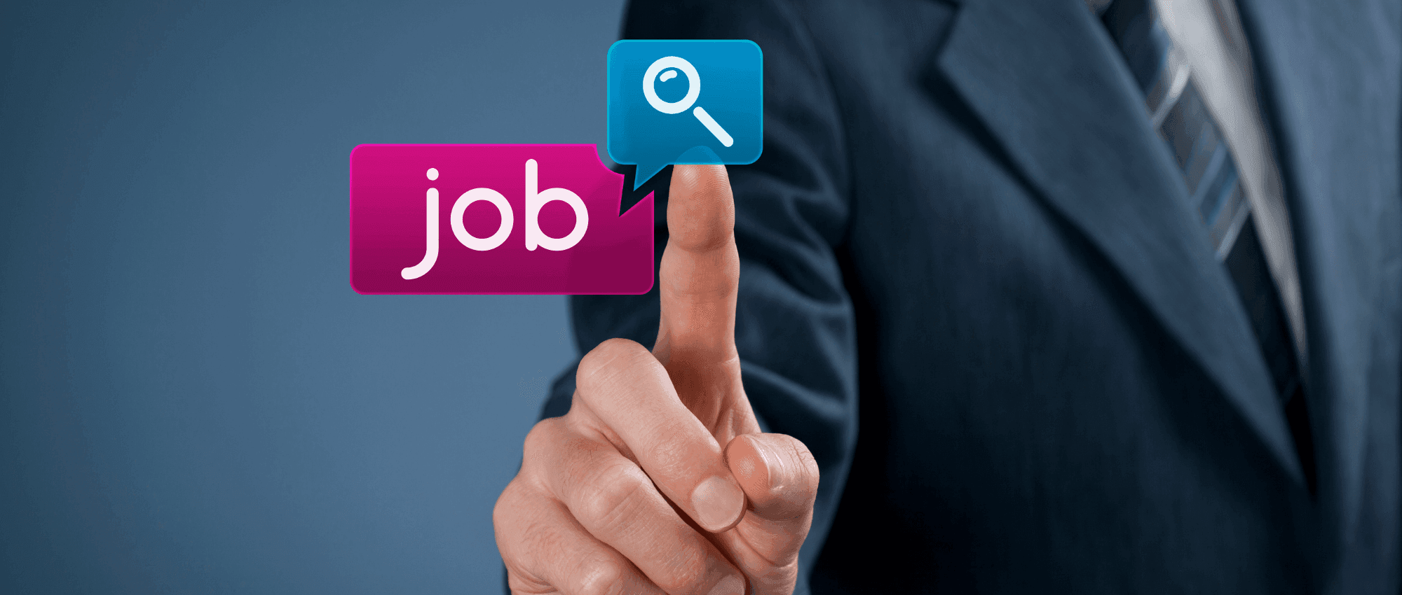searching for job graphic