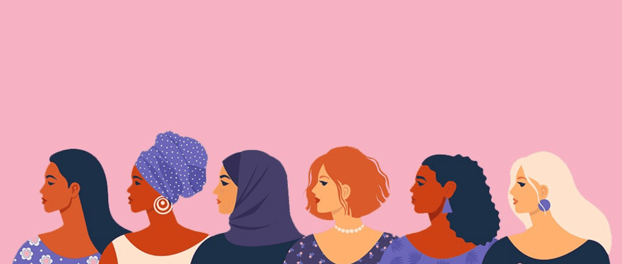 Females from different backgrounds