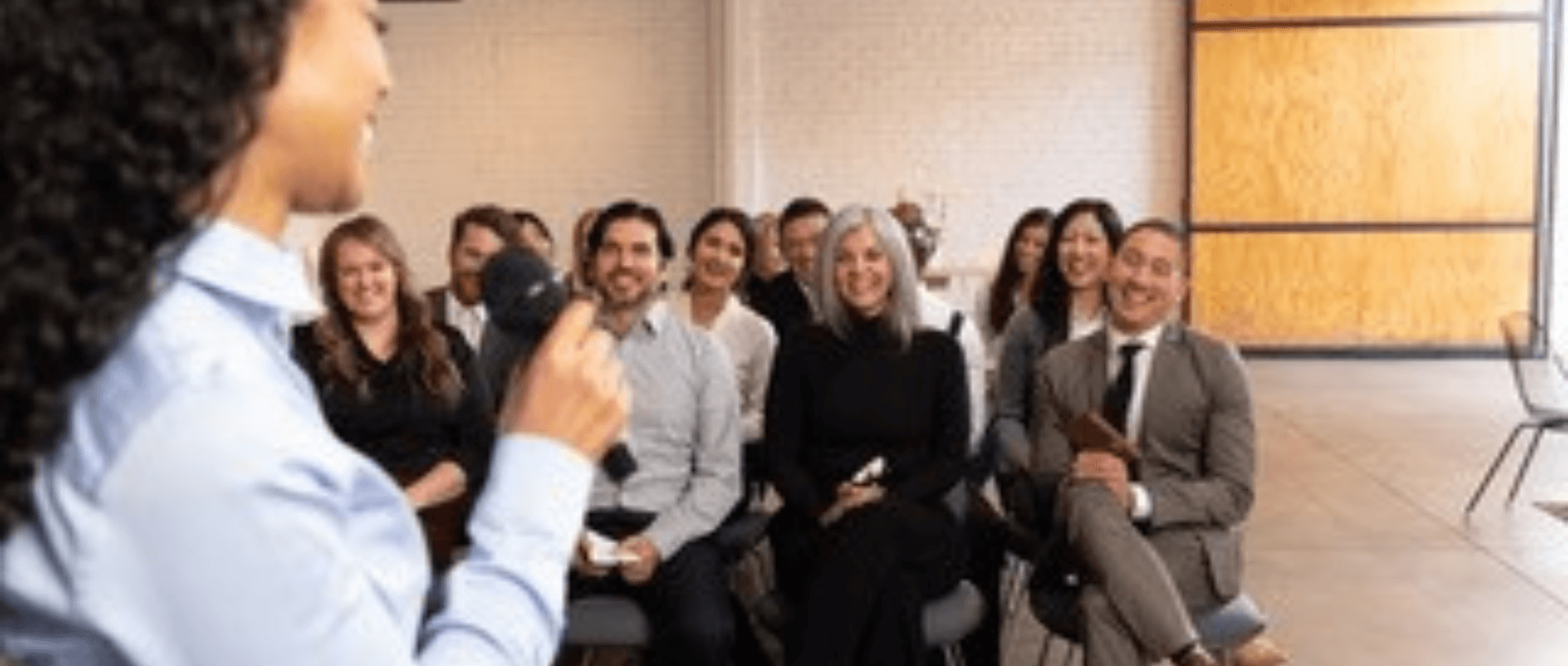 A person who is public speaking